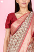 Maheshwari Saree In Block Print